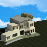 Revit Complete Project #1 | Modern House Modeling in  Revit