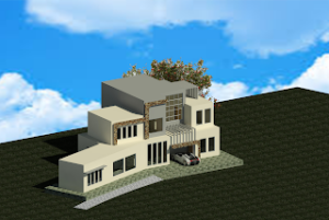 Revit Complete Project #1 | Modern House Modeling in  Revit