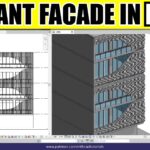 [Tutorial]Elegant Facade in Revit Project #3 | Slat Facade Design