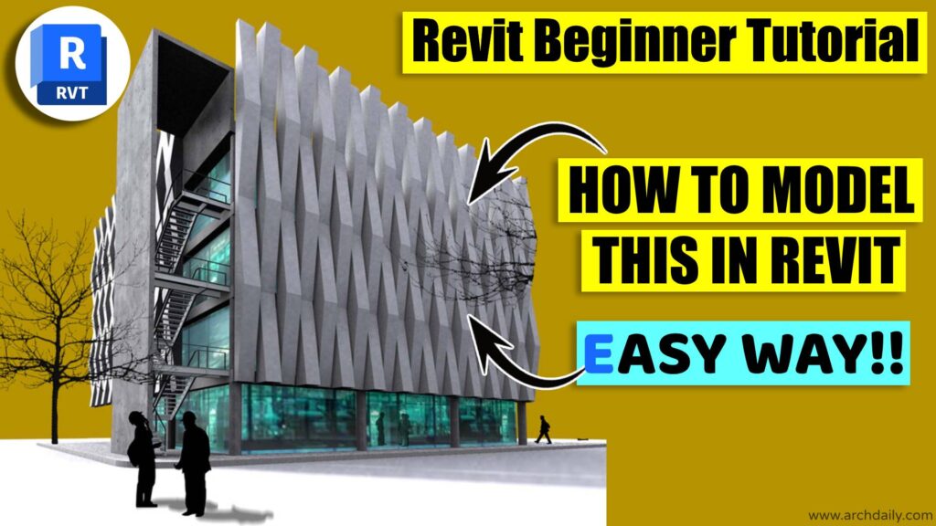 Revit Beginner Tutorial | Cement Factory Facade Design in Revit