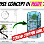 Tree House Concept Design in Revit Tutorial | Curved Glass in Revit Tutorial