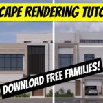 Download Free Wall and Strip Light Families | Enscape Exterior Rendering Workflow