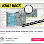 SOLVED: How to Fix the ‘Model Pattern Not Found’ Error in Revit