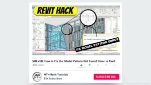 SOLVED: How to Fix the ‘Model Pattern Not Found’ Error in Revit
